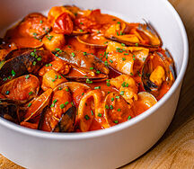 Морепродукты Бродетто ди пеше