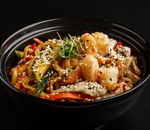 Удон с овощами