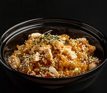 Тяхан с курицей