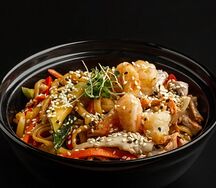 Тяхан с морепродуктами