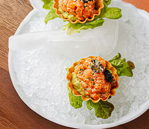 Тартар из лосося