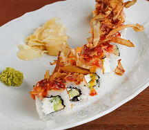 Ролл с тартаром из тунца