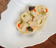 Пельмени с кроликом 