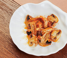 Шампиньоны на гриле