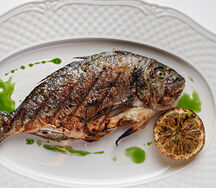 Дорадо на гриле