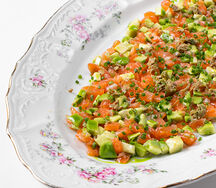 Тартар из лосося