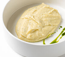 Пюре с сыром горгонзола