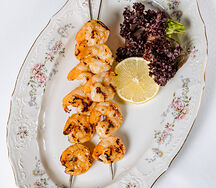 Креветки гриль