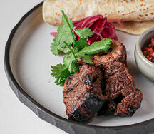 Шашлык из мраморной говядины