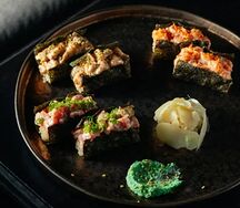 Хенд-ролл с угрем 