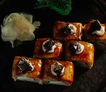 Угорь, унаги, трюфель