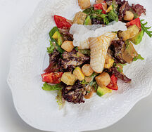 Салат с морепродуктами