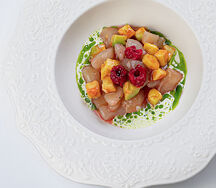 Тартар из морского гребешка