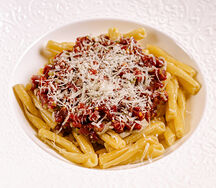 Казаречче с трюфельным тартаром