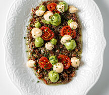 Классический тартар из нежной телятины