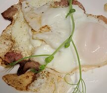 Яичница с беконом 