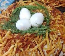 Салат Гнездо Глухаря