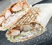 Мини-шаурма со свининой