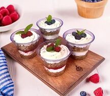 Десерт в стаканчике