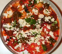 Разные томаты с сыром