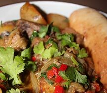 Оджахури с говядиной