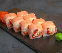 Нежный лосось копчёный