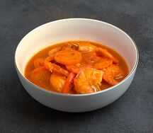 Таген с креветками