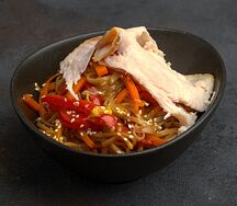 Удон с овощами