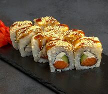 Канада с лососем