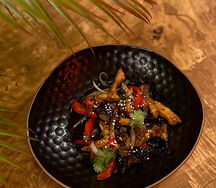 Теплый салат