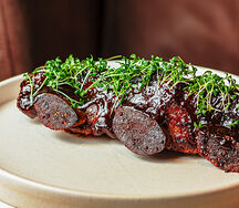 Свиные ребра, томленные в печи