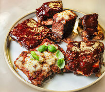 Сет свиных и говяжьих ребер Три кухни мира