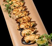 Запечённые мидии