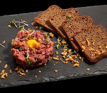 Тартар из мраморной говядины