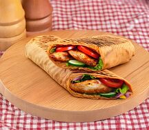 Стандартная Шаурма с курицей в сырном лаваше