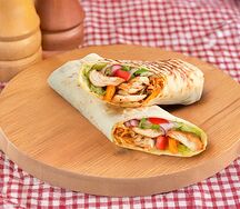 Мини-шаурма с курицей 