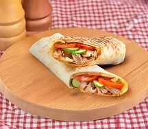 Биг-шаурма со свининой