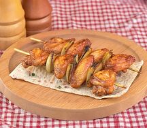 Шашлык из куриных крылышек