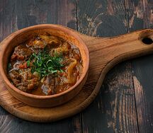 Чашушули с говядиной