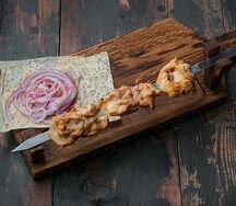 Шашлык из куриных бедрышек