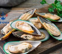 Мидии в ассортименте