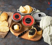 Икра черная осетровая в ассортименте