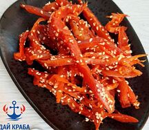 Стружка минтая в карамели