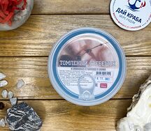 Гребешок с каперсами и травами в масле