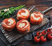 Рулеты из красной рыбы для запекания с начинкой