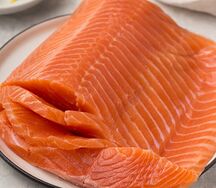 Филе слабосоленое на коже куском в ассортименте