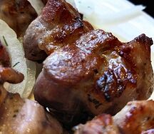 Шашлык из говядины 