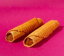 Трубочка с варёной сгущенкой