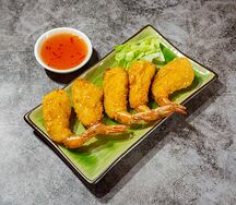 Креветки в кляре