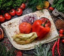 Шашлык из овощей